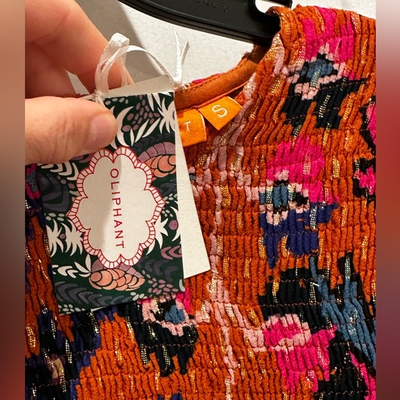 NWT Oliphant Bukhara maxi dress size small - Picture 3 of 8